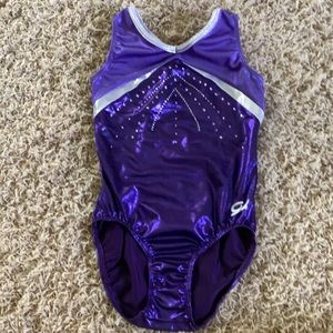 GK Elite Purple Gymnastic Leotard